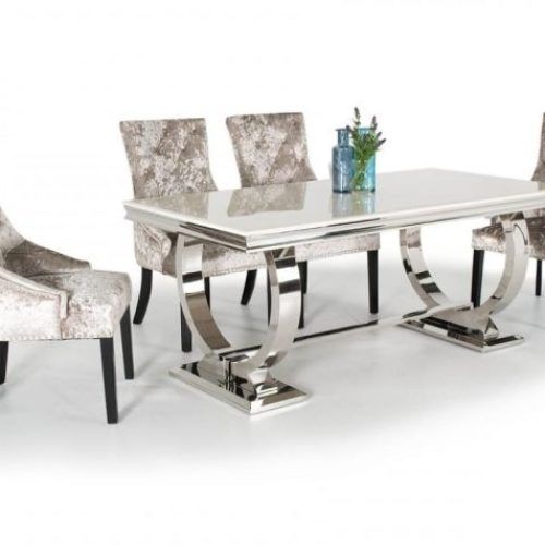 Chrome Dining Room Chairs (Photo 3 of 20)