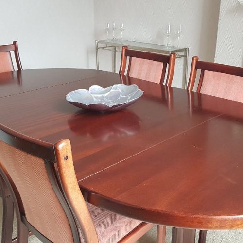 Mahogany Extending Dining Tables And Chairs (Photo 17 of 20)
