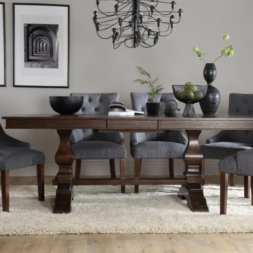 Jaxon 7 Piece Rectangle Dining Sets With Upholstered Chairs (Photo 15 of 20)