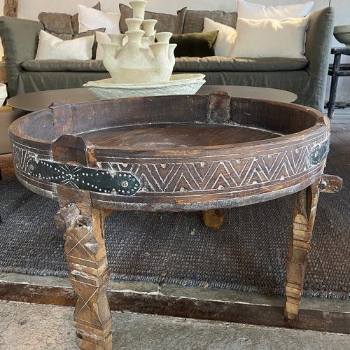 Wooden Hand Carved Coffee Tables (Photo 1 of 20)