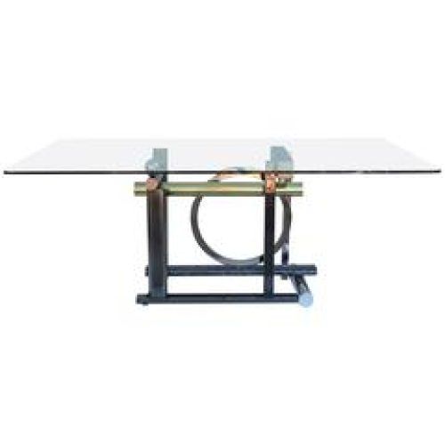 Geometric Glass Modern Console Tables (Photo 10 of 20)