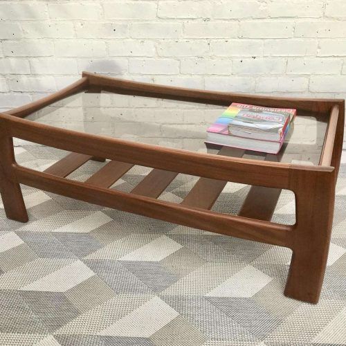 Glass Coffee Table With Shelf (Photo 11 of 20)