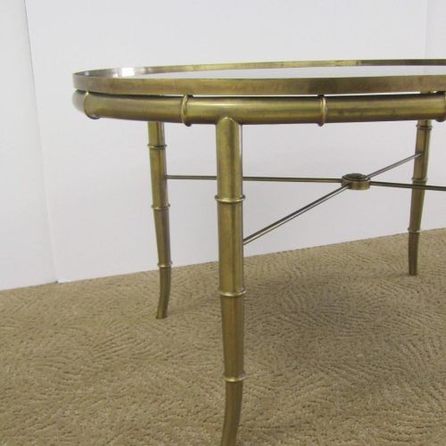 Antique Brass Round Cocktail Tables (Photo 10 of 20)
