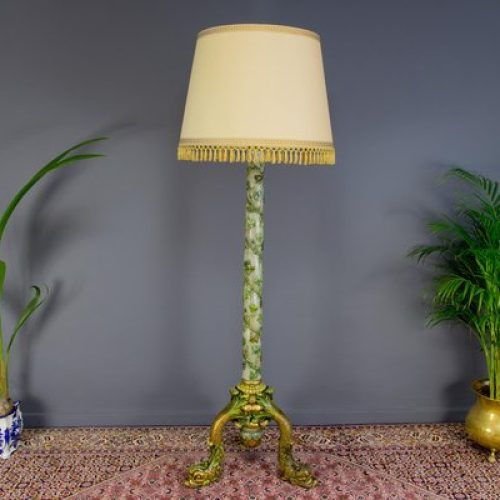 Carved Pattern Floor Lamps (Photo 7 of 20)