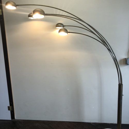5-Light Arc Floor Lamps (Photo 6 of 20)