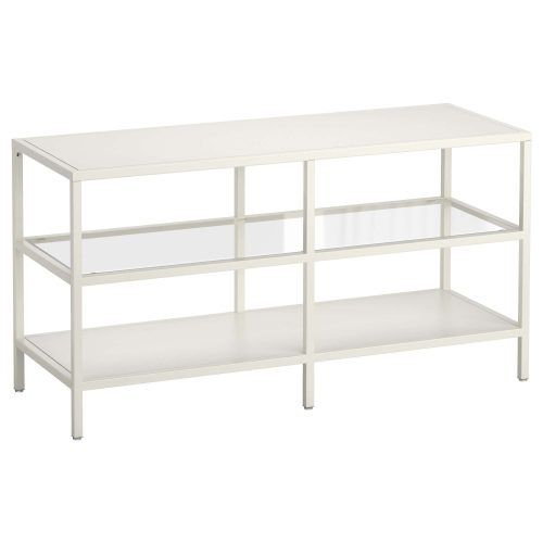 White Glass Tv Stands (Photo 15 of 15)