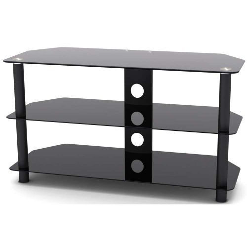 Black Glass Tv Stands (Photo 4 of 15)
