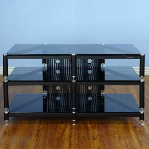 Glass Shelves Tv Stands For Tvs Up To 50" (Photo 7 of 20)