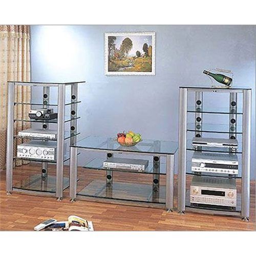 Glass Shelves Tv Stands For Tvs Up To 60" (Photo 17 of 20)