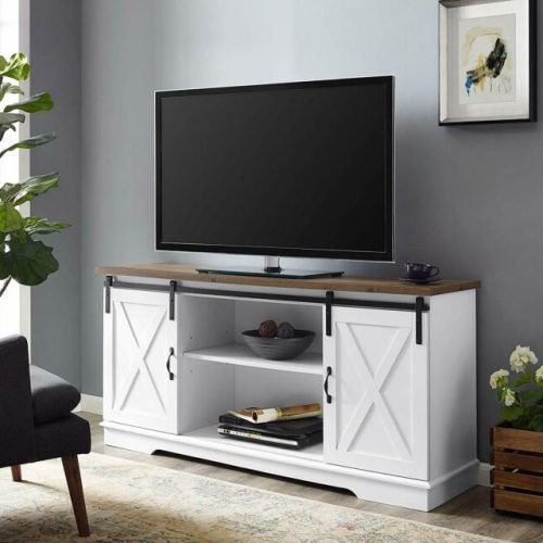 Better Homes & Gardens Modern Farmhouse Tv Stands With Multiple Finishes (Photo 18 of 31)