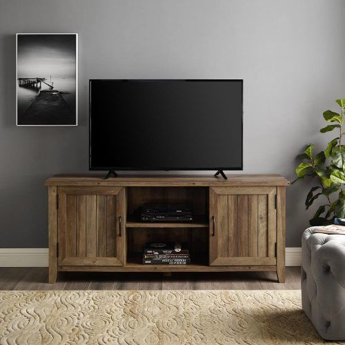 Farmhouse Tv Stands For 75" Flat Screen With Console Table Storage Cabinet (Photo 16 of 20)