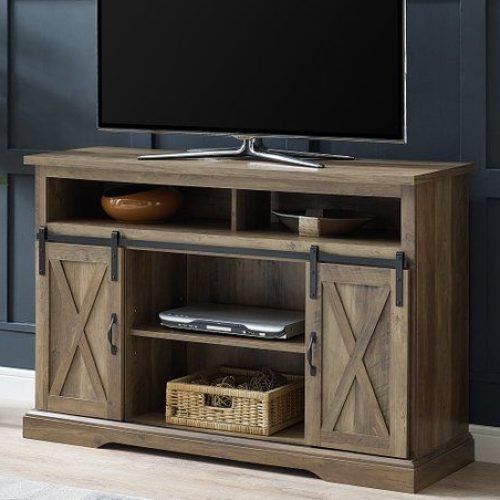 Walker Edison Contemporary Tall Tv Stands (Photo 3 of 20)