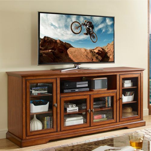 Walker Edison Contemporary Tall Tv Stands (Photo 6 of 20)
