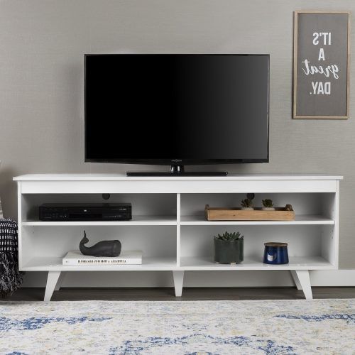 Walker Edison Contemporary Tall Tv Stands (Photo 2 of 20)