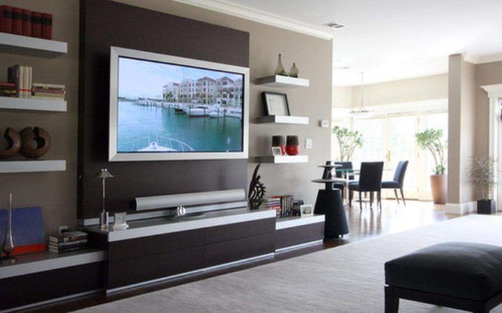 20 Photos Wall Mounted Tv Cabinets for Flat Screens