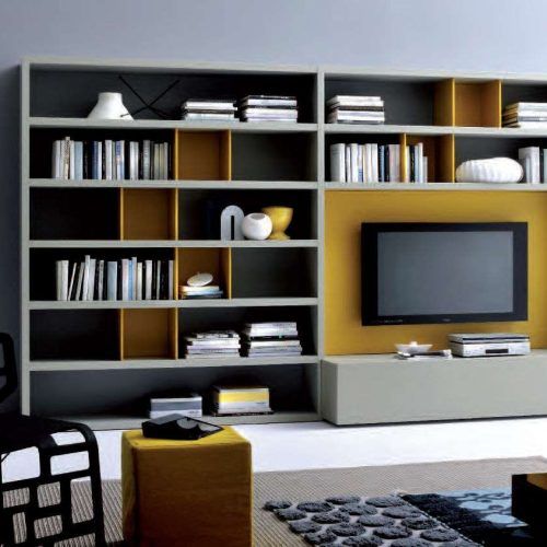 Tv Stands With Bookcases (Photo 10 of 15)