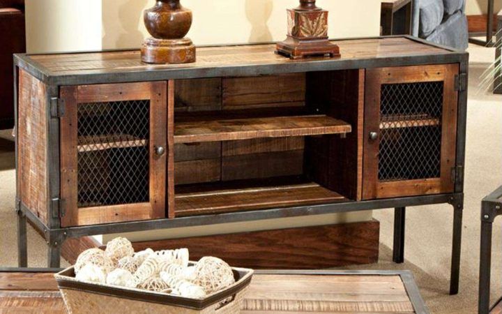 The 20 Best Collection of Reclaimed Wood and Metal Tv Stands