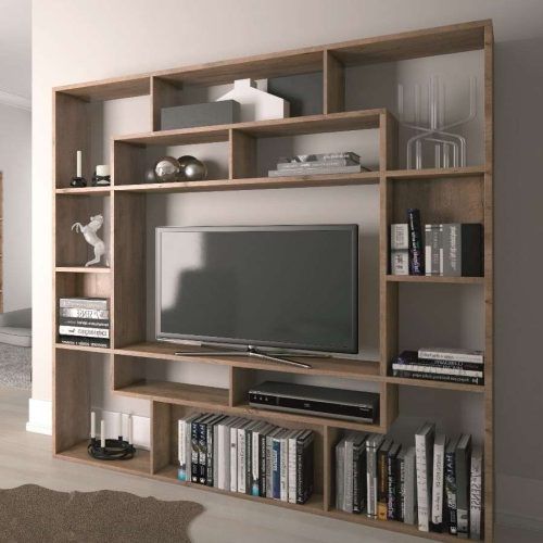 Tv Stands With Bookcases (Photo 8 of 15)