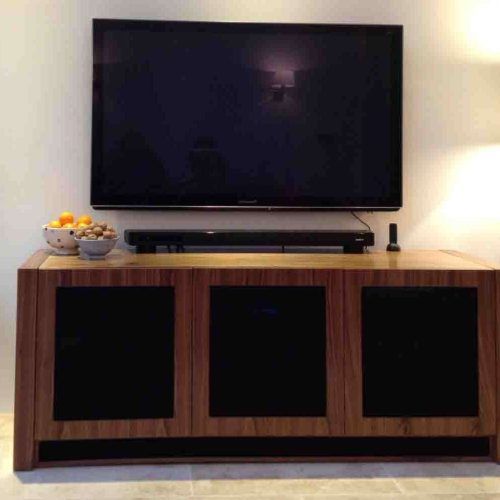 Walnut Tv Cabinets With Doors (Photo 8 of 20)