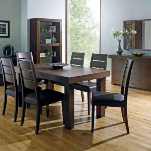 Walnut Dining Tables And 6 Chairs (Photo 2 of 20)
