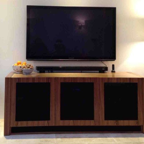 Walnut Tv Cabinets With Doors (Photo 9 of 20)