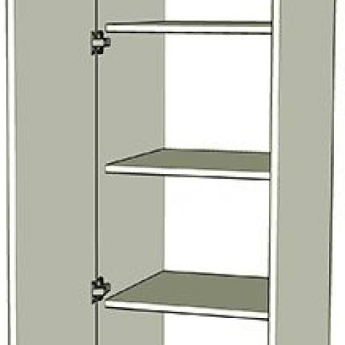 Single Wardrobes With Drawers And Shelves (Photo 3 of 20)