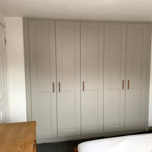 Farrow And Ball Painted Wardrobes (Photo 9 of 20)