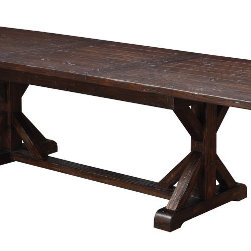 Warnock Butterfly Leaf Trestle Dining Tables (Photo 1 of 20)