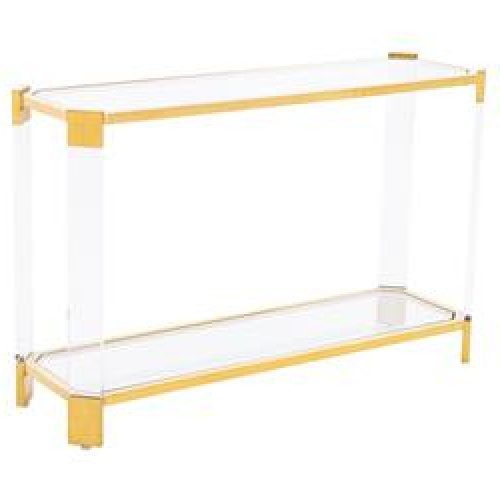 Clear Acrylic Console Tables (Photo 1 of 20)