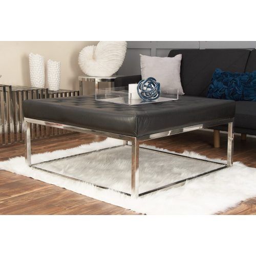Silver Stainless Steel Coffee Tables (Photo 19 of 20)