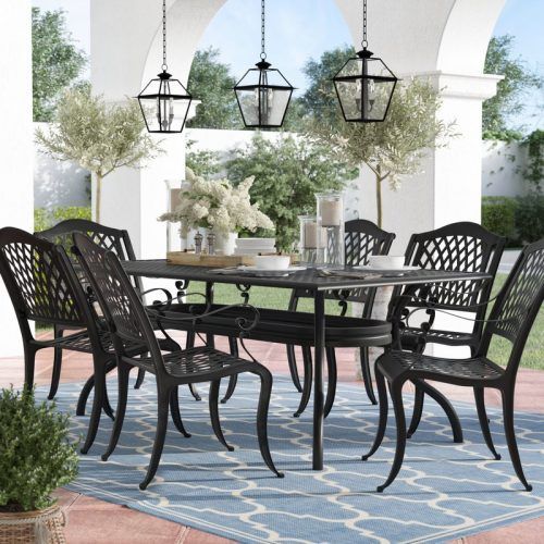 Kirsten 6 Piece Dining Sets (Photo 9 of 20)
