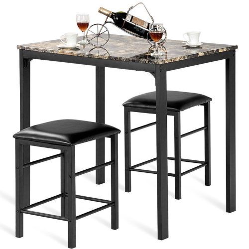 Isolde 3 Piece Dining Sets (Photo 8 of 20)