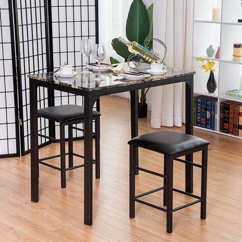 Askern 3 Piece Counter Height Dining Sets (Set Of 3) (Photo 5 of 20)