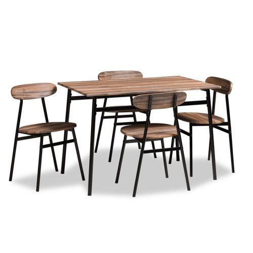 Wiggs 5 Piece Dining Sets (Photo 3 of 20)