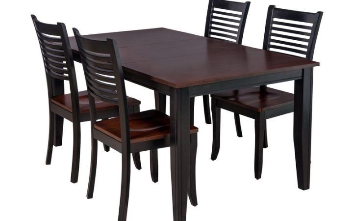 2024 Latest Adan 5 Piece Solid Wood Dining Sets (set of 5)