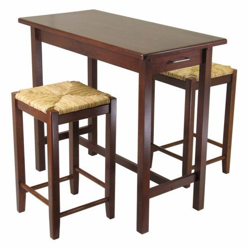 Winsome 3 Piece Counter Height Dining Sets (Photo 1 of 20)