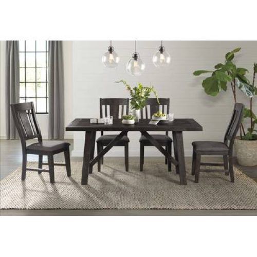 Osterman 6 Piece Extendable Dining Sets (Set Of 6) (Photo 9 of 20)