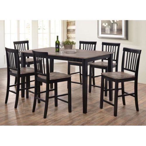 Laurent 7 Piece Rectangle Dining Sets With Wood And Host Chairs (Photo 2 of 20)