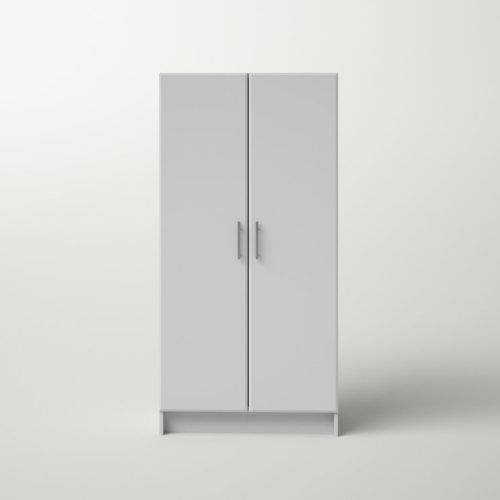 White Single Door Wardrobes (Photo 13 of 20)