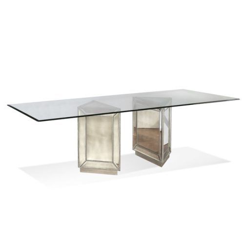 Mirror Glass Dining Tables (Photo 20 of 20)