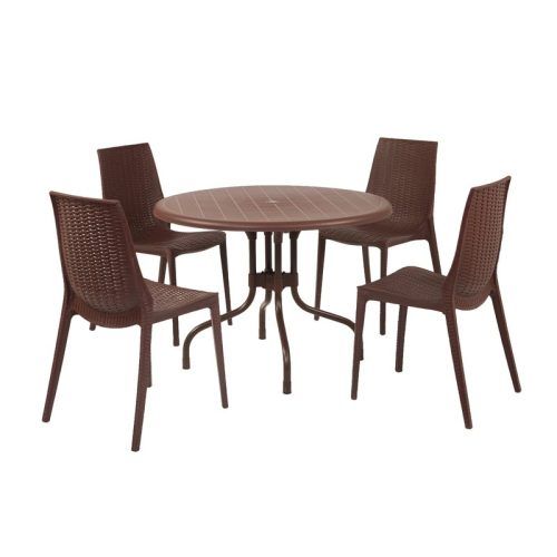 Miskell 5 Piece Dining Sets (Photo 4 of 20)