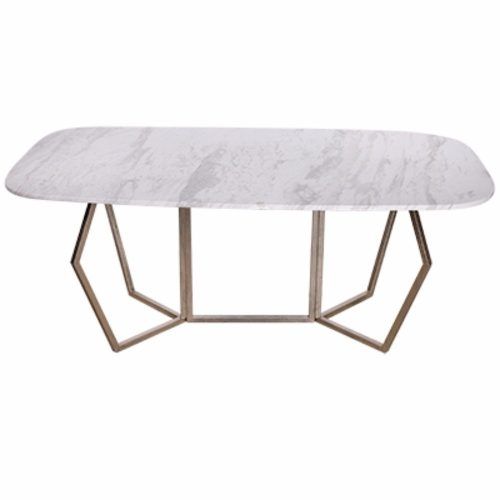 Modern Marble Iron Coffee Tables (Photo 15 of 20)