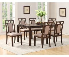 20 Collection of Parquet 7 Piece Dining Sets