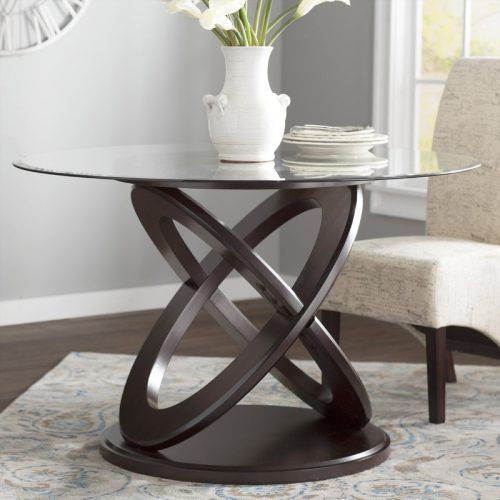 Wood Glass Dining Tables (Photo 18 of 20)