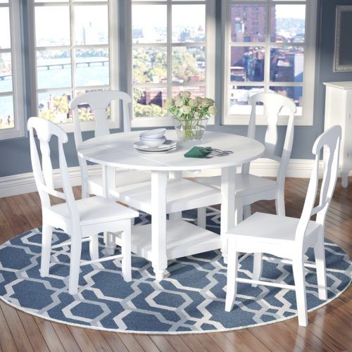 Jaxon 5 Piece Extension Counter Sets With Wood Stools (Photo 19 of 20)