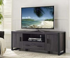 15 Best Collection of Grey Wood Tv Stands