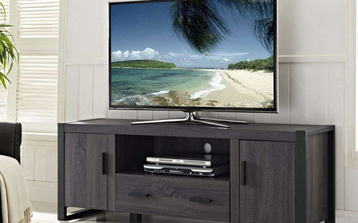 15 Best Collection of Grey Wood Tv Stands
