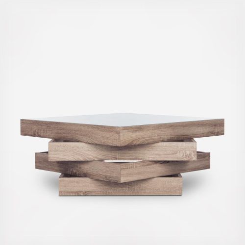 Safavieh Anwen Geometric Wood Coffee Tables (Photo 19 of 20)