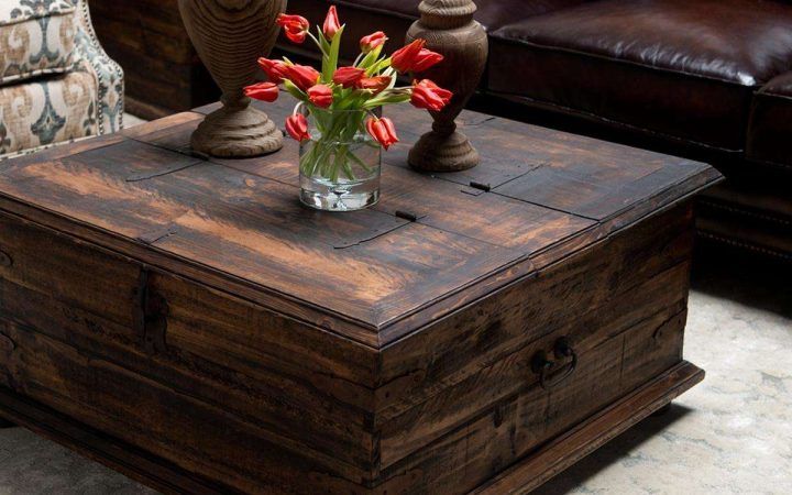 20 Photos Trunk Chest Coffee Tables