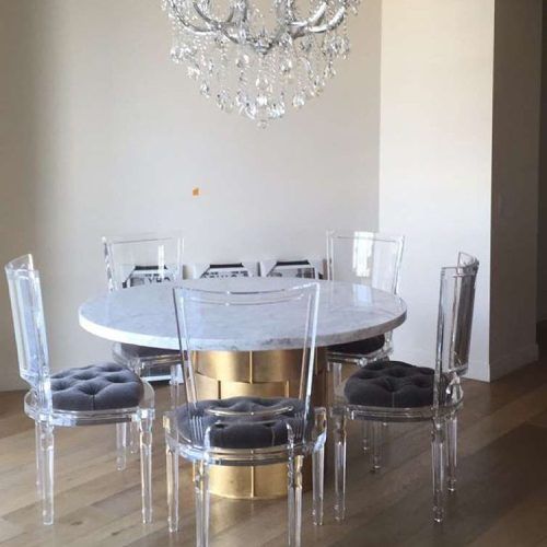 Round Acrylic Dining Tables (Photo 6 of 20)